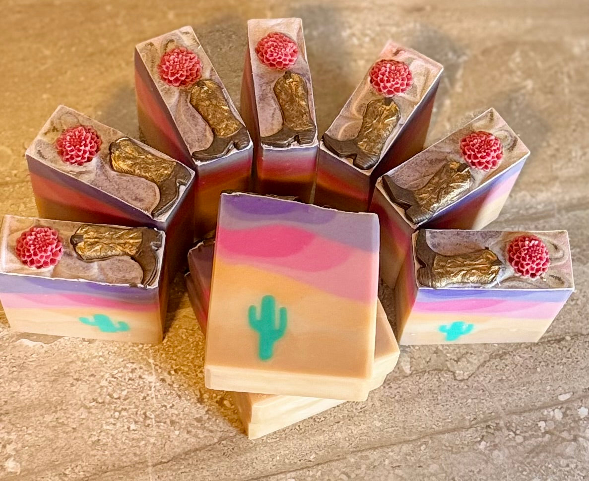 Desert Cactus Flower Soap