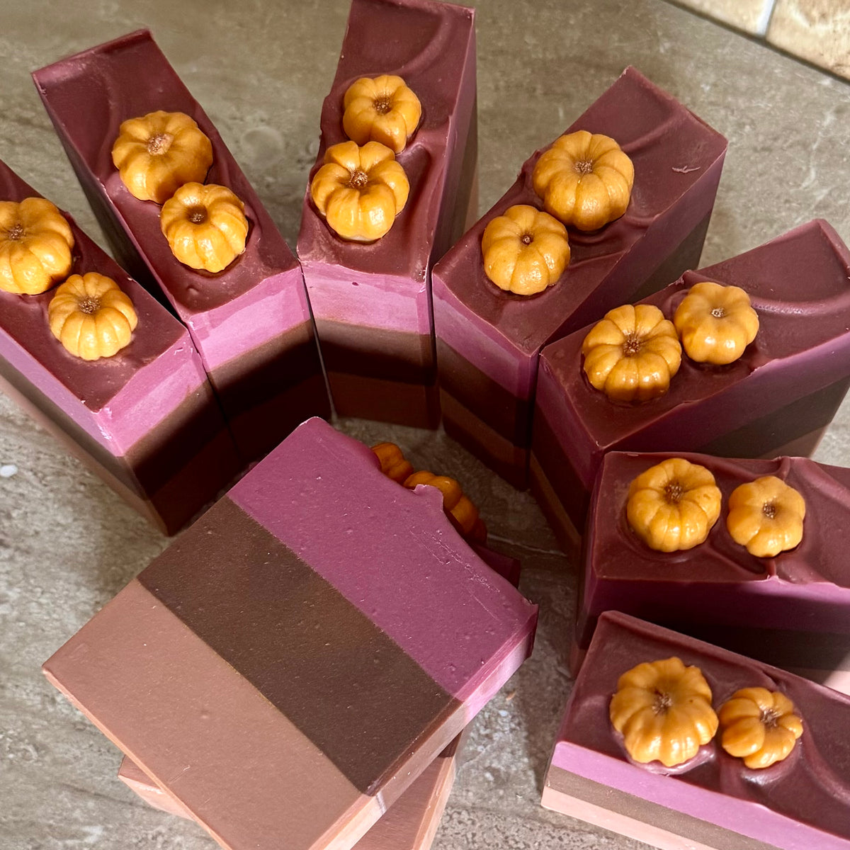 Pumpkin Soufflé Soap