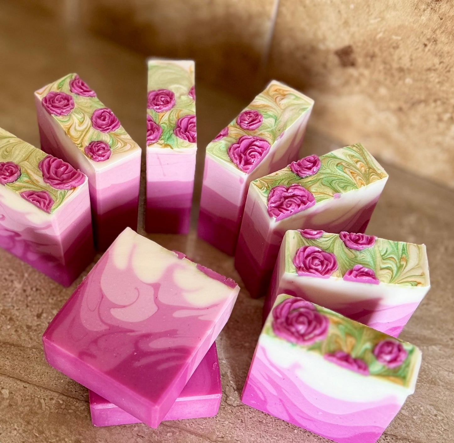 Crisp Apple Rose Soap