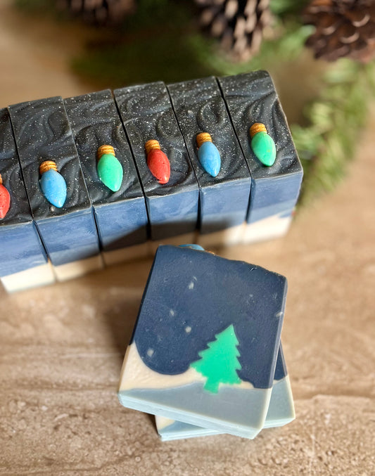 Evergreen Noel Soap