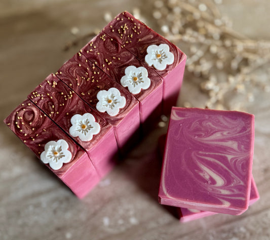 Pomegranate Petals Soap